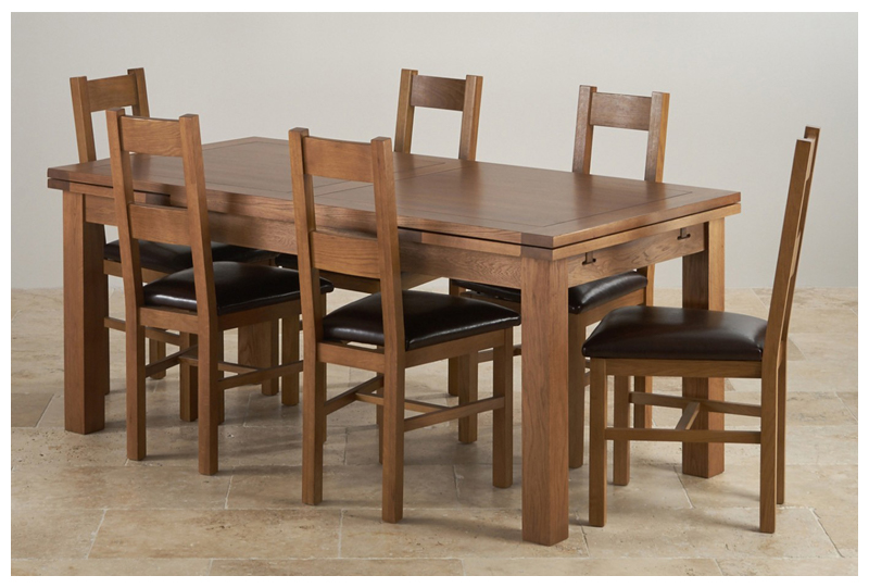 post-rustic-solid-oak-dining-set