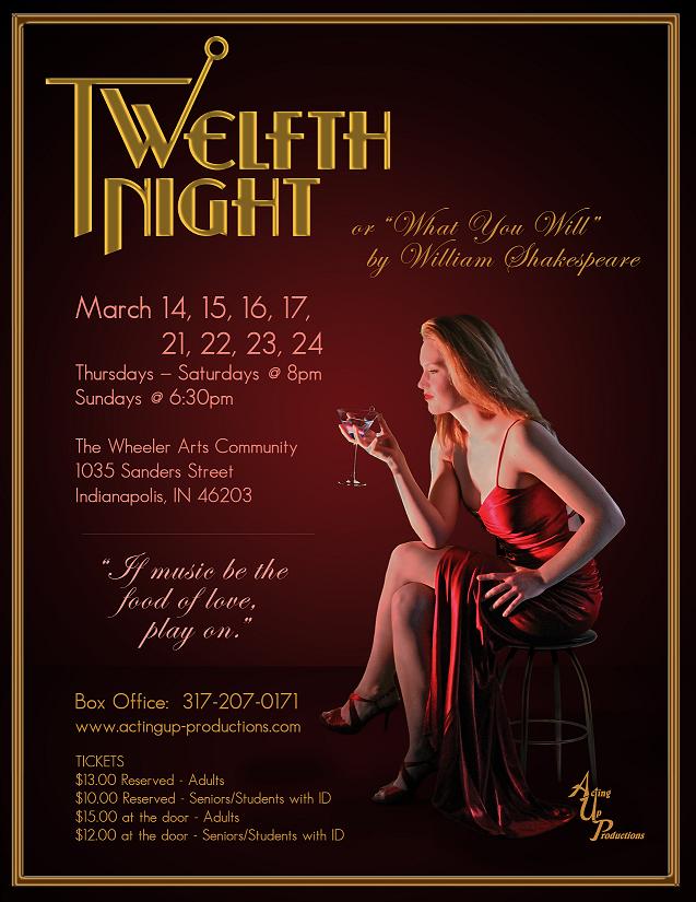 AUP Presents Twelfth Night By William Shakespeare March 14 24