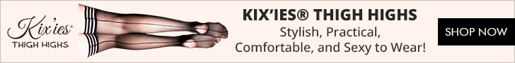 Kixies Thigh High stylish practical Comfortable and Sexy to Wear!