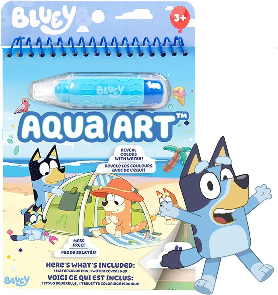 Bluey Aqua Art