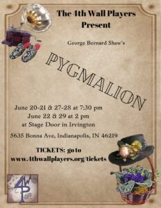 pygmalion poster flyer no qr