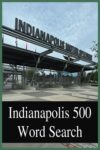 Indianapolis 500 Racing Word Search