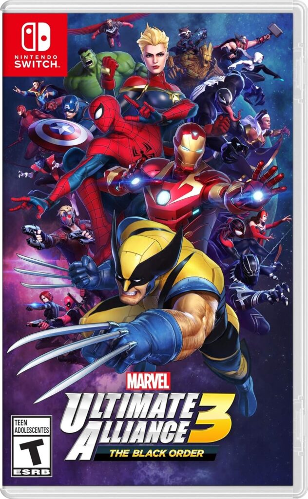 Nintendo Switch Marvel Ultimate Alliance 3 The B