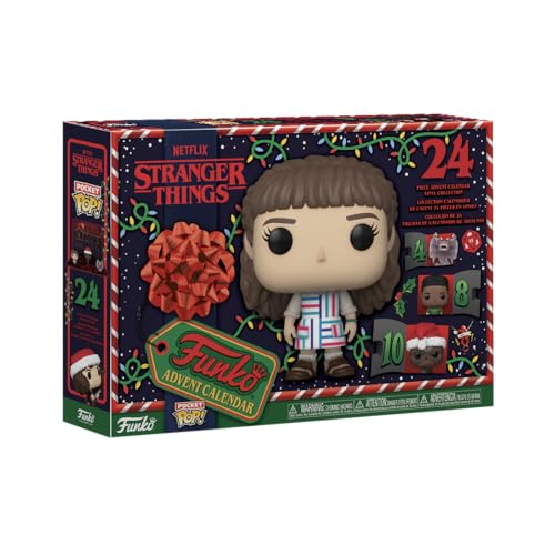 Funko Pop! Advent Calendar: Stranger Things Vecna 24 Days of Surprises Collectible Vinyl Mini Figures Mystery Box Gift Idea Holiday Present for Kids Christmas Countdown