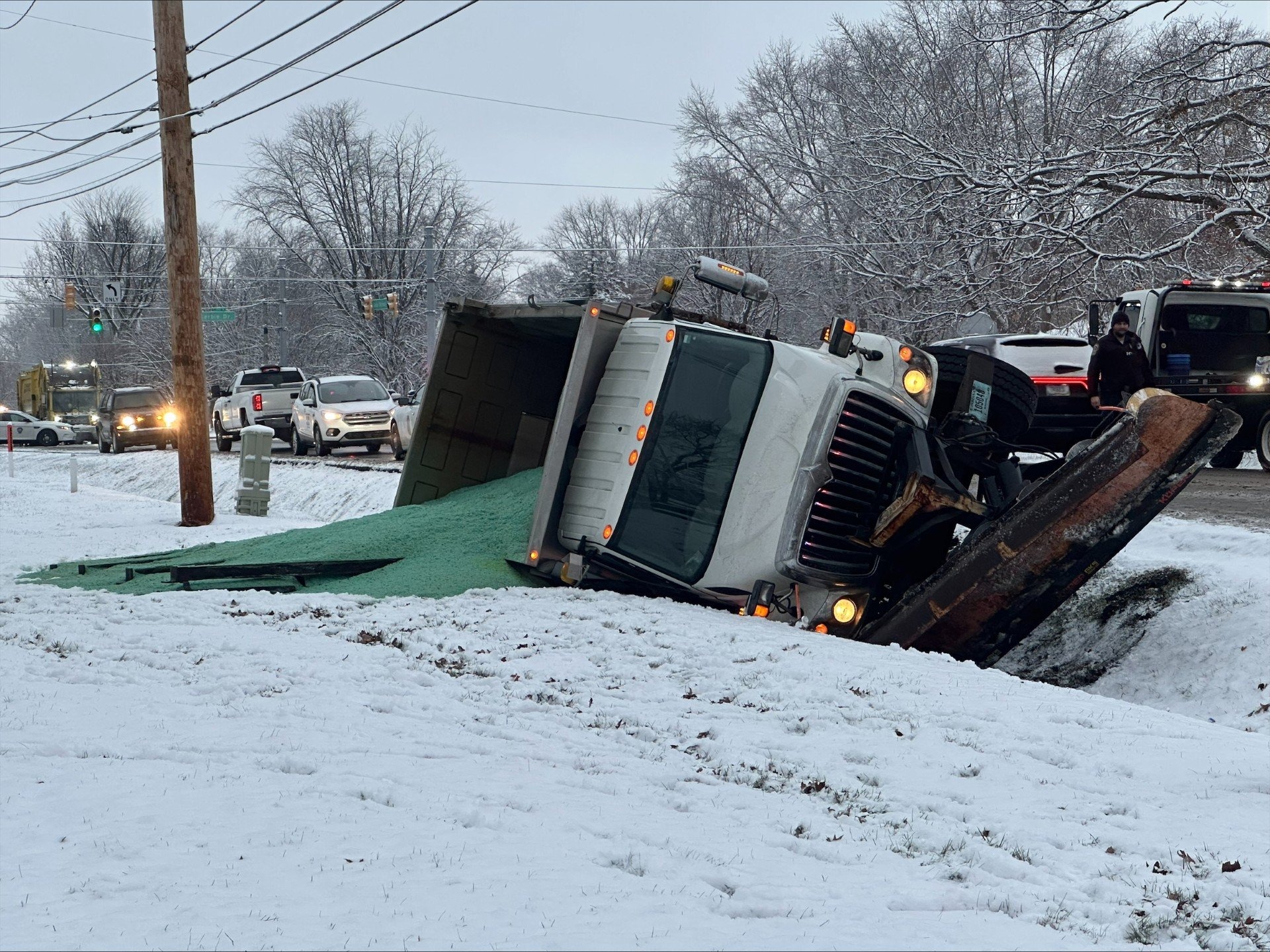 Indy DPW Snow Crews Continue Monitoring and Treating Roadways