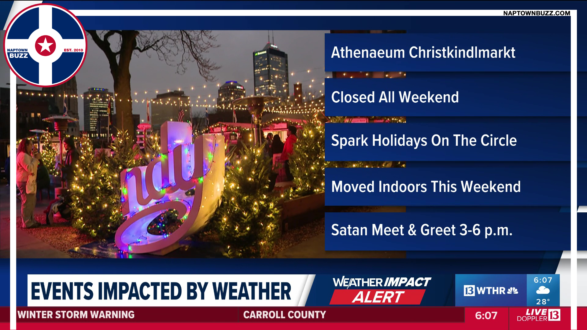 WTHR13 Satan Meet and Greet 2025