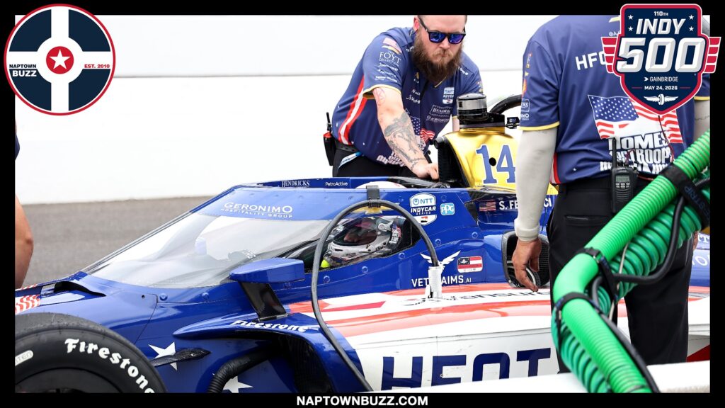 20260518 indy 500 practice day 7 2 pits garages 0046