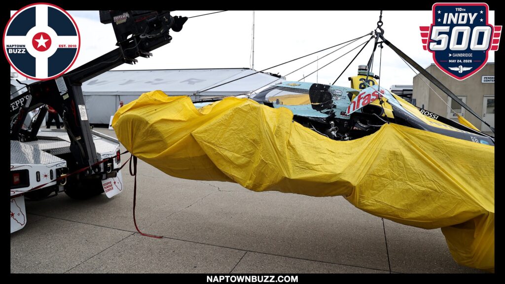 20260518 indy 500 practice day 7 3 rossi crash 0010