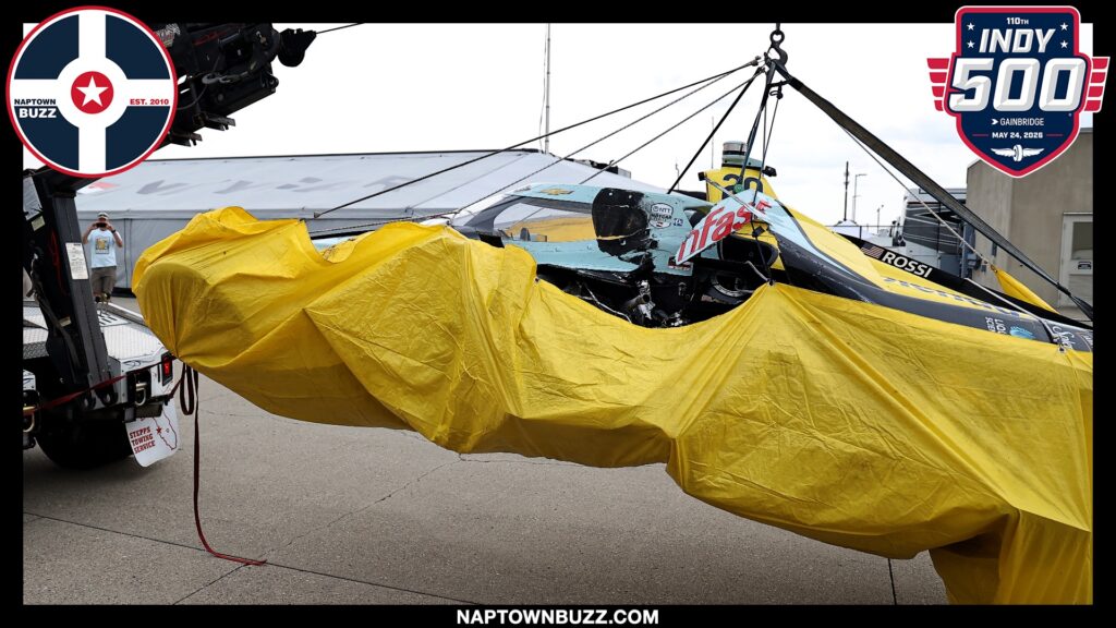 20260518 indy 500 practice day 7 3 rossi crash 0011