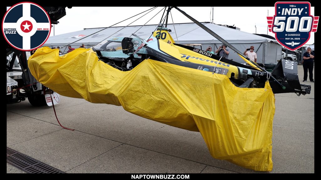 20260518 indy 500 practice day 7 3 rossi crash 0012