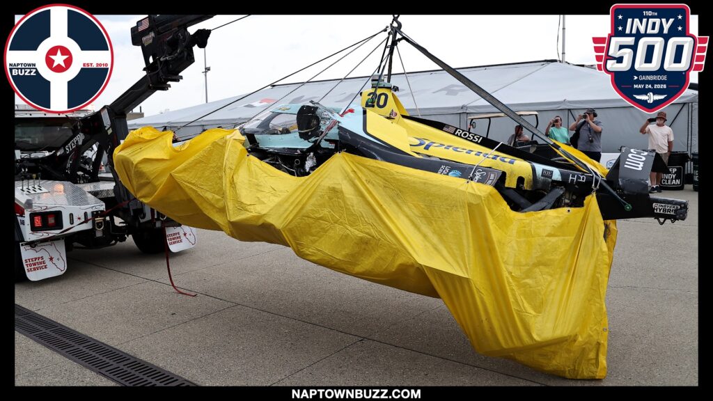 20260518 indy 500 practice day 7 3 rossi crash 0014