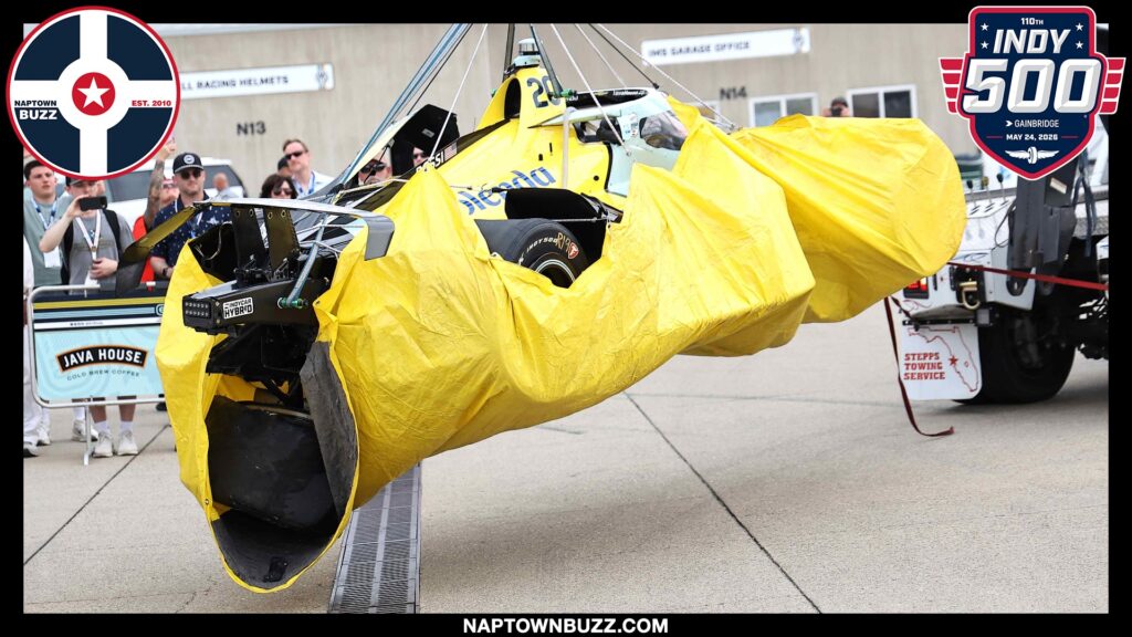 20260518 indy 500 practice day 7 3 rossi crash 0023