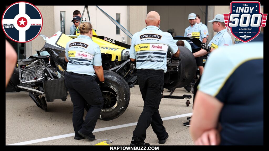 20260518 indy 500 practice day 7 3 rossi crash 0043