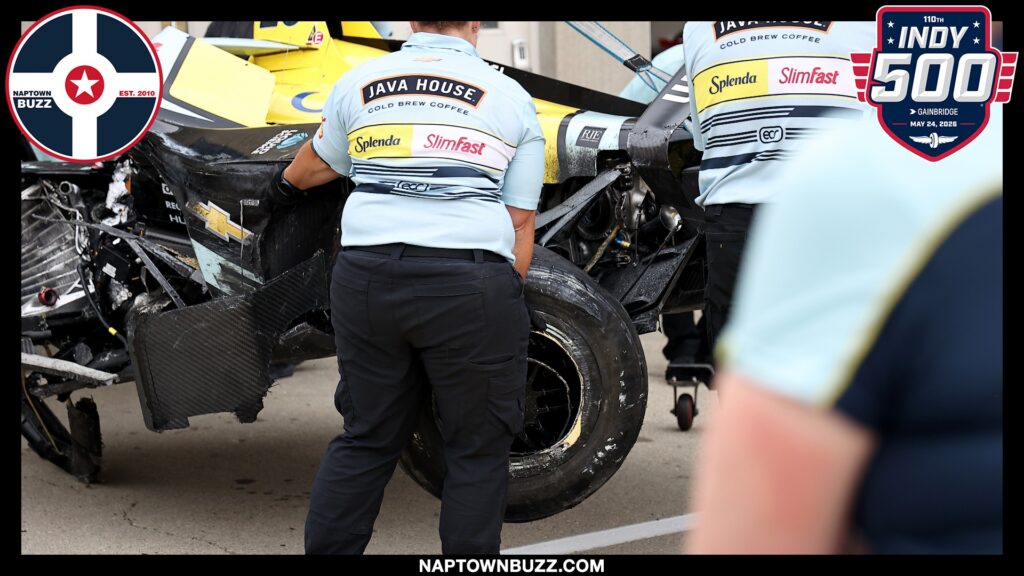 20260518 indy 500 practice day 7 3 rossi crash 0044