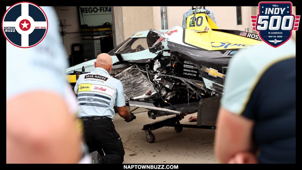 20260518 indy 500 practice day 7 3 rossi crash 0047