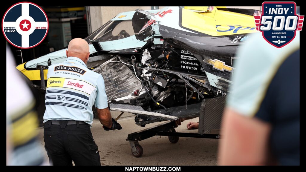 20260518 indy 500 practice day 7 3 rossi crash 0048