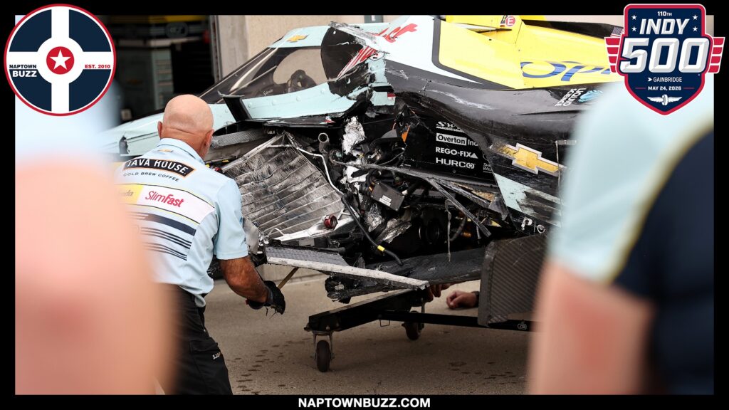 20260518 indy 500 practice day 7 3 rossi crash 0049
