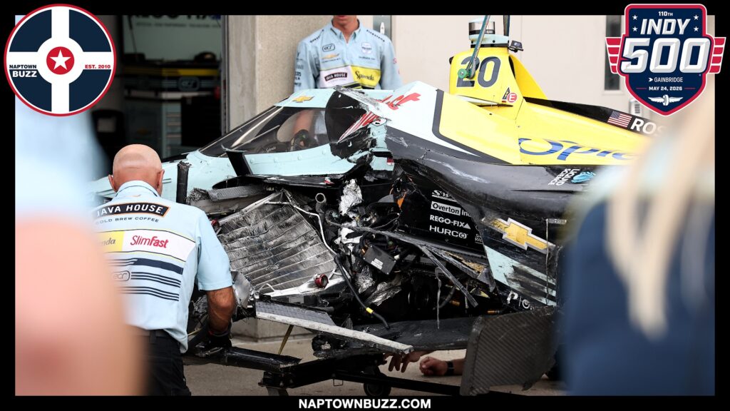 20260518 indy 500 practice day 7 3 rossi crash 0052