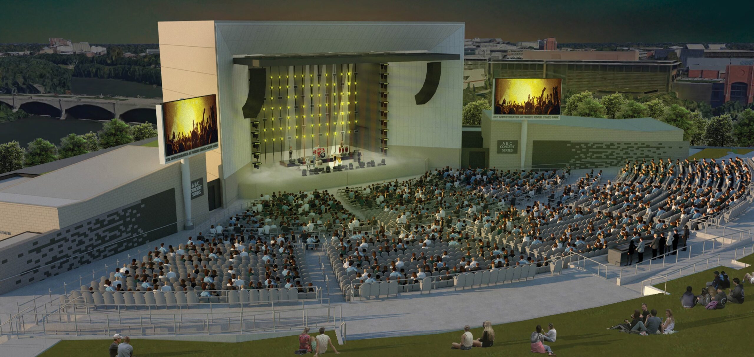 TCU Amphitheater at White River State Park 2021 Concert Schedule