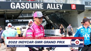 Helio Castroneves on Indy Car Grand Prix Race Day, May 14, 2022