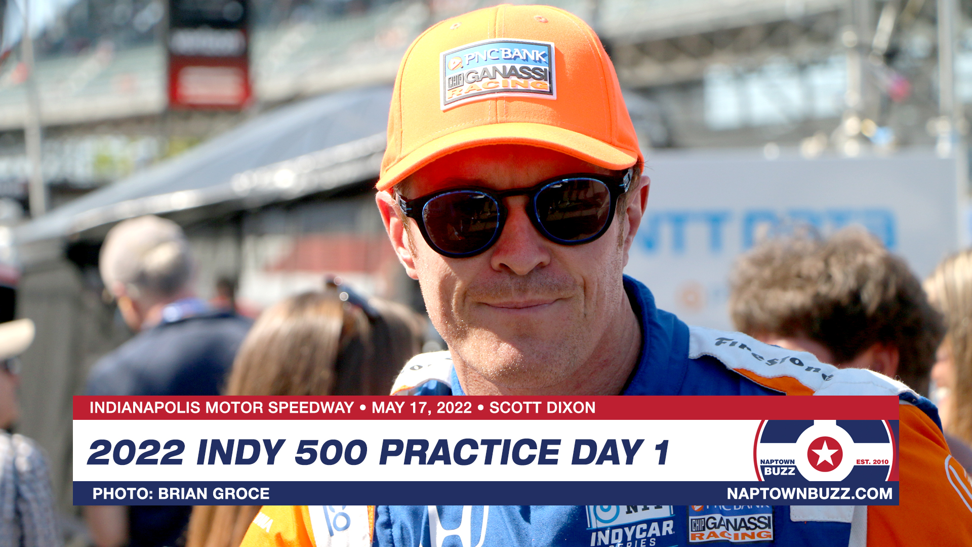 Scott Dixon on May 17, 2022, at Indianapolis Motor Speedway