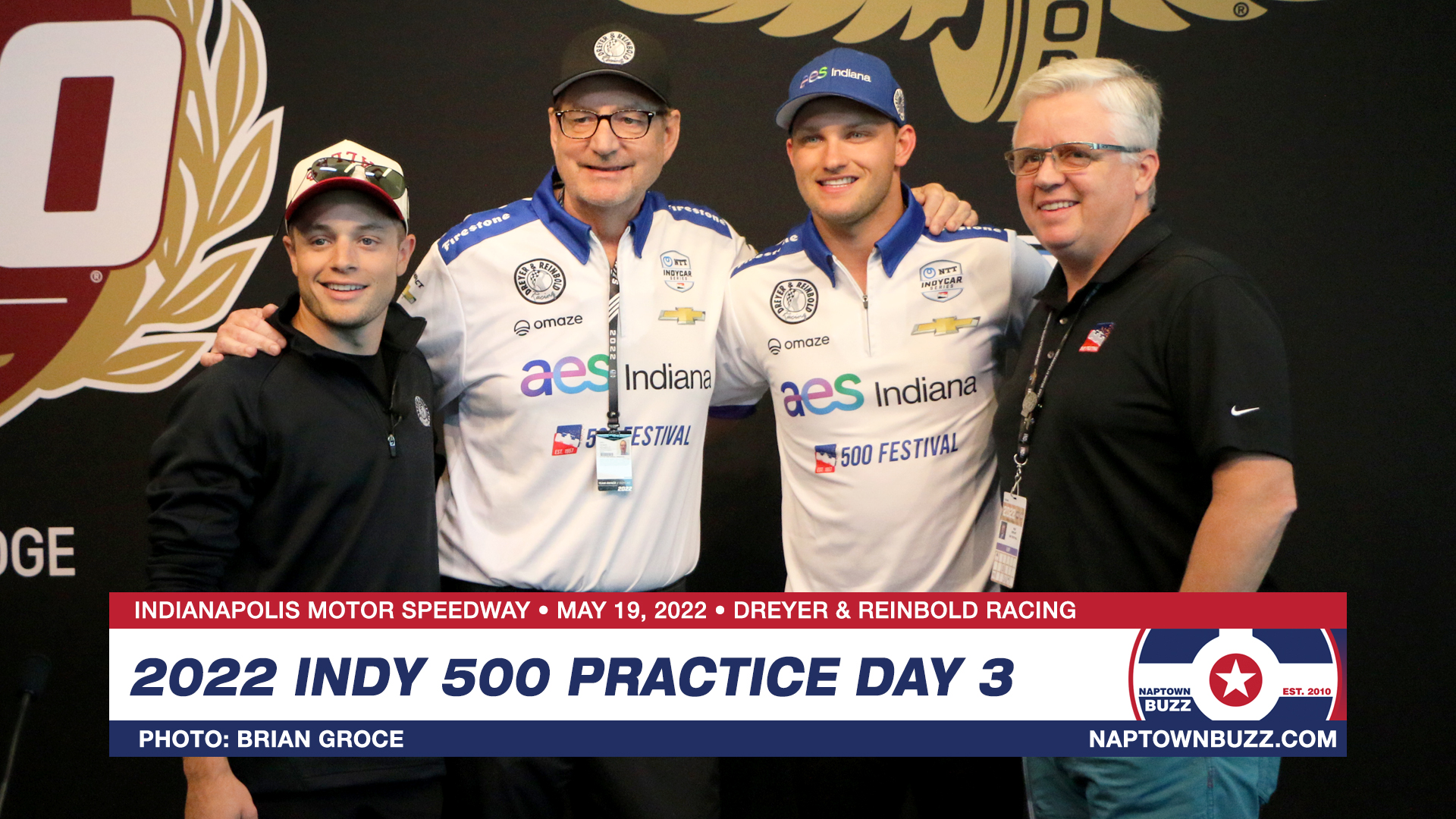 Dreyer & Reinbold Racing on Indy 500 Practice Day 3 at Indianapolis Motor Speedway on May 19, 2022