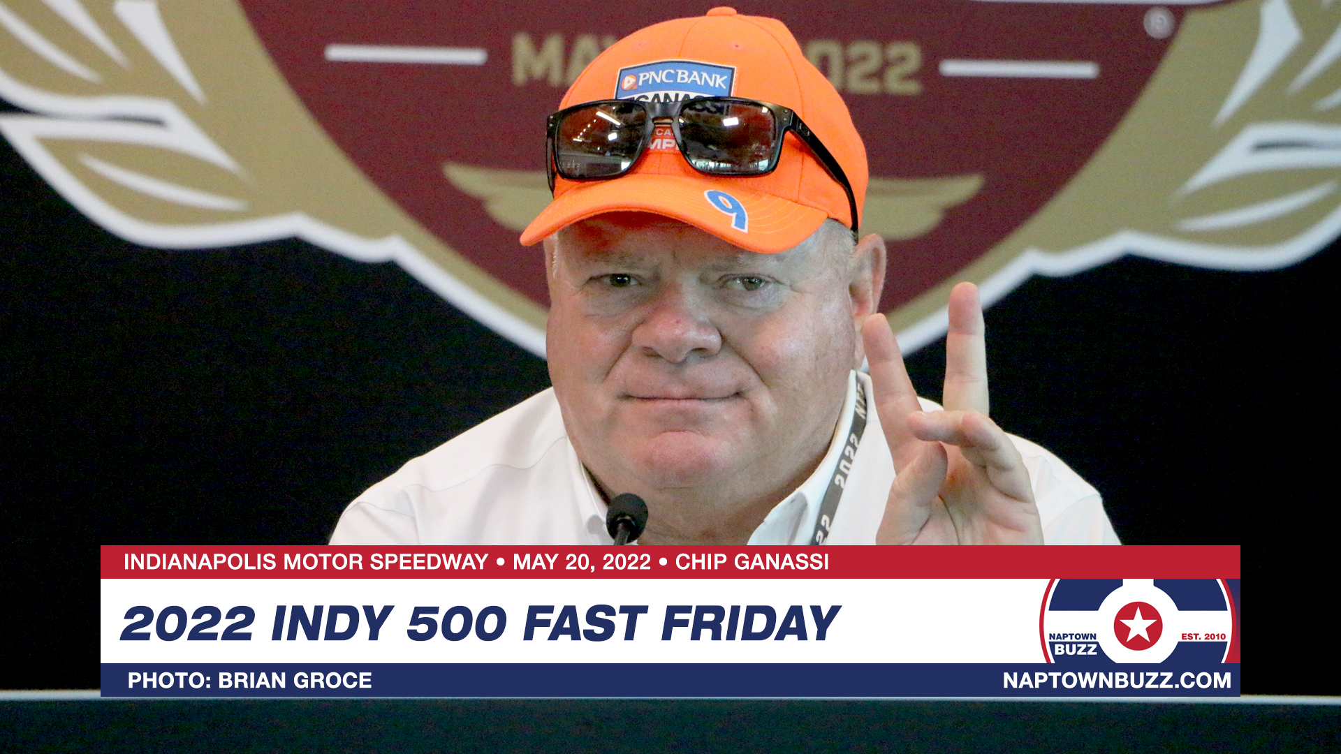 Chip Ganassi on Indy 500 Fast Friday Practice at Indianapolis Motor Speedway on May 20, 2022
