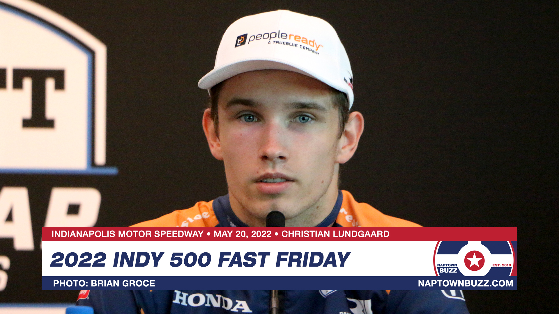 Christian Lundgaard on Indy 500 Fast Friday Practice at Indianapolis Motor Speedway on May 20, 2022