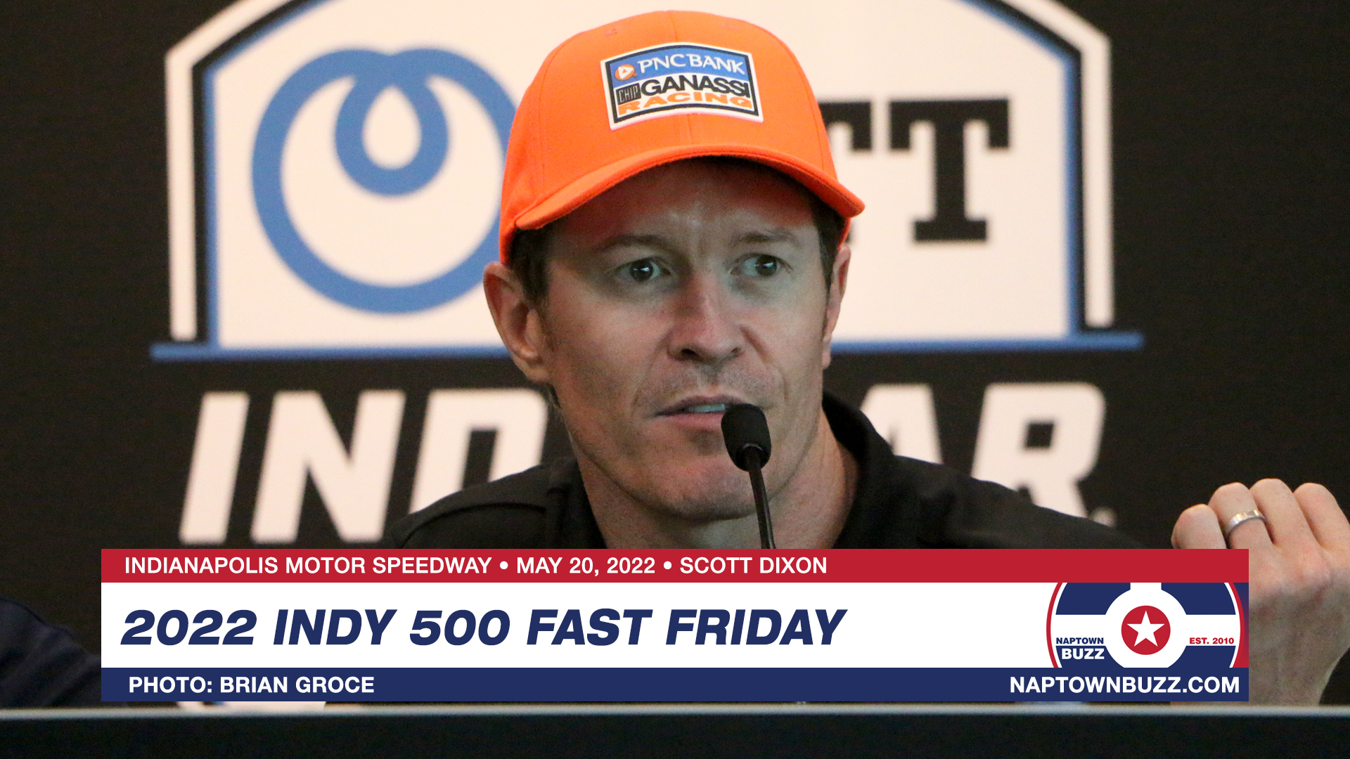 Scott Dixon on Indy 500 Fast Friday Practice at Indianapolis Motor Speedway on May 20, 2022