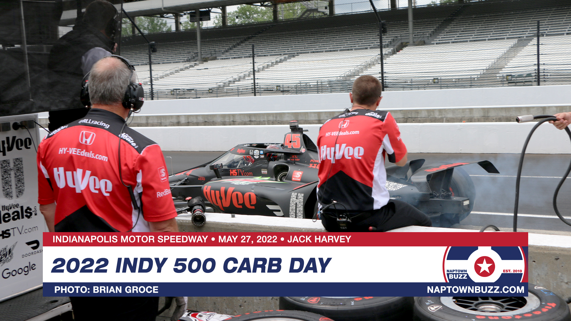 Indy 500 Carb Day May 27, 2022 Jack Harvey