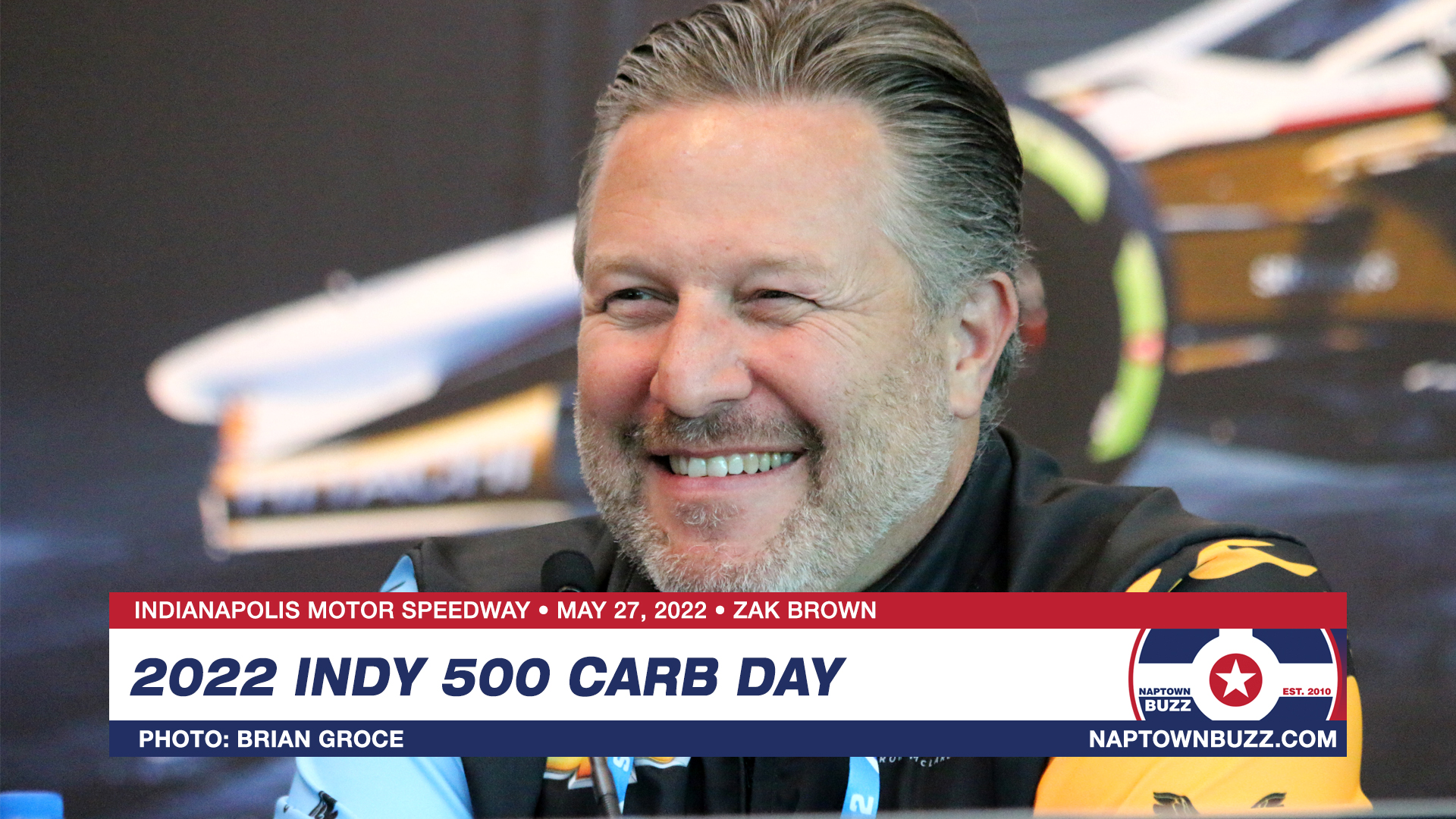 Indy 500 Carb Day May 27, 2022 Zak Brown