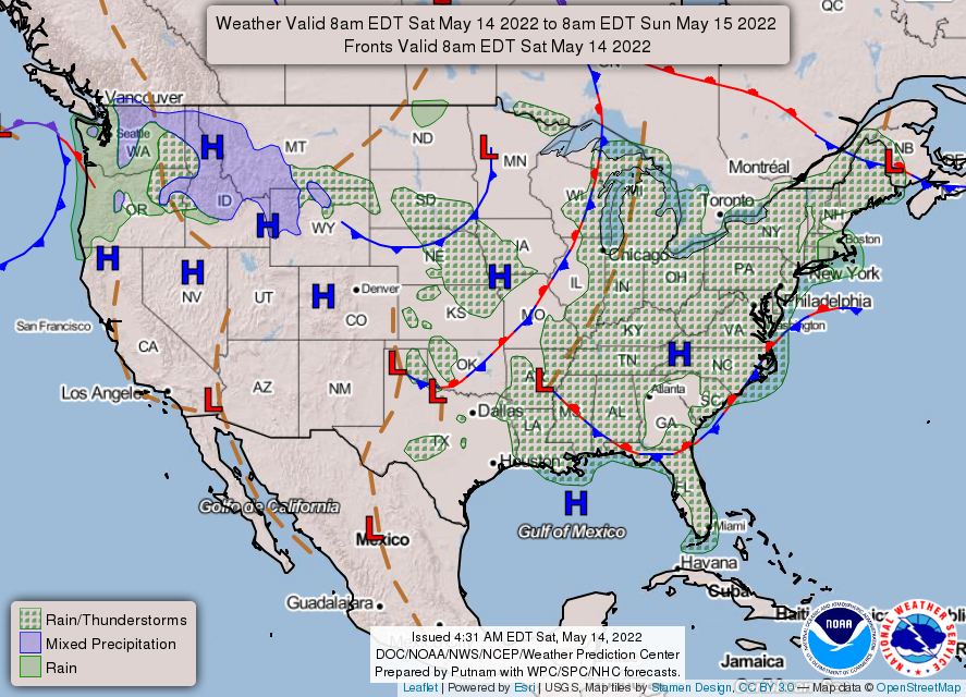 US 3 Day Weather Forecast-2022-05-14a