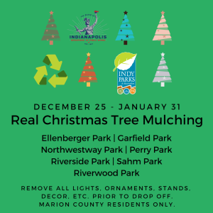 Indianapolis Christmas Tree Recycling Runs Through January 31, 2023